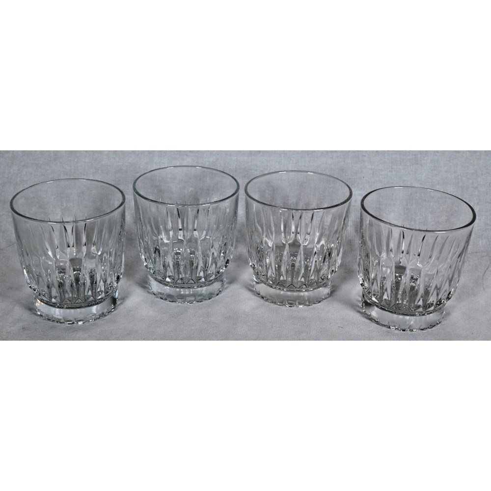 Set of 4 Libbey Glass Winchester 10 oz Tumblers Vintage Drink Glasses